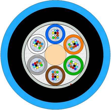 Non-metallic Armoured Outdoor Cable 12-144F (HC)